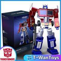 Hasbro &amp; Ron Transformers ออปติมัสไพรม์หุ่นยนต์แปลงอัตโนมัติของเล่นสะสม16นิ้ว (40เซนติเมตรสูง) หุ่นแอ็คชั่นรุ่นรสนิยมชั้นสูง