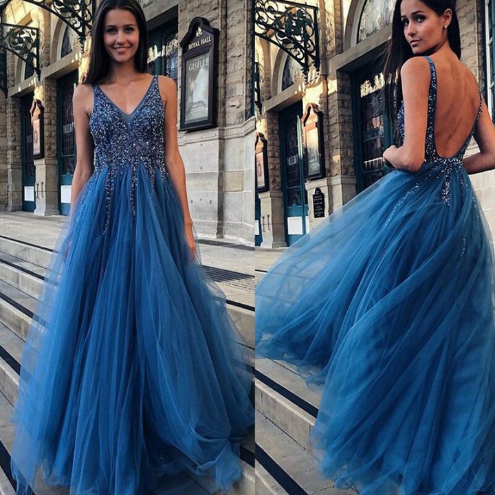 women-sequins-glitter-sparkle-deep-v-neck-halter-backless-tulle-tutu-long-dress-evening-party-vestidos-package-dress