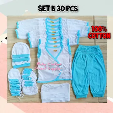 24 PCS AFFORDABLE NEWBORN CLOTHES SET SULIT TIPID PACK INFANTS WEAR BASIC NEW  BORN BABY CLOTHES SET.