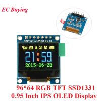 【✆New✆】 mxizg 0.95นิ้ว Ips โมดูลแสดงผล Oled 96*64 Rgb Tft สำหรับ Arduino Ssd1331แผง Lcd Spi สีเต็ม Hd 7pin Diy