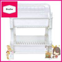 ชั้นคว่ำจานพลาสติก 2 ชั้นพร้อมฝาครอบ PICNIC WARE 38382-TIER DISH DRAINER WITH COVER PICNIC WARE 3838 **สอบถามเพิ่มเติมได้จ้า**