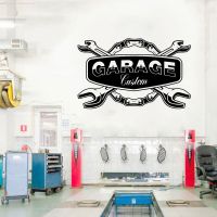 【HOT】 Vinyl Wall Decal Garage Decoration Machinery Auto Service Auto Repair Shop Wall Decoration Home Garage Fashion Decoration Ck9