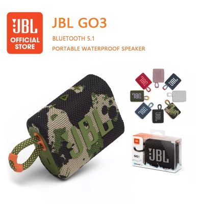 J_BL GO 3 / FLIP 6 Portable Bluetooth Speaker ซับวูฟเฟอร์แบบสเตอริโอ ลำโพงบลูทูธ ลำโพงกลางแจ้งแบบพกพา