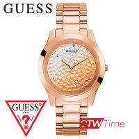 (ผ่อนชำระ สูงสุด 10 เดือน) Guess CRUSH  นาฬิกาข้อมือผู้หญิง สายสแตนเลส รุ่น GW0020L3 (สีโรสโกลด์)