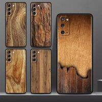 Carved Wood Case For Samsung Galaxy S22 S20 FE S21 S23 Plus S10 Lite S9 S8 S10e Note 20 10 Lite Silicone Phone Cover Electrical Safety