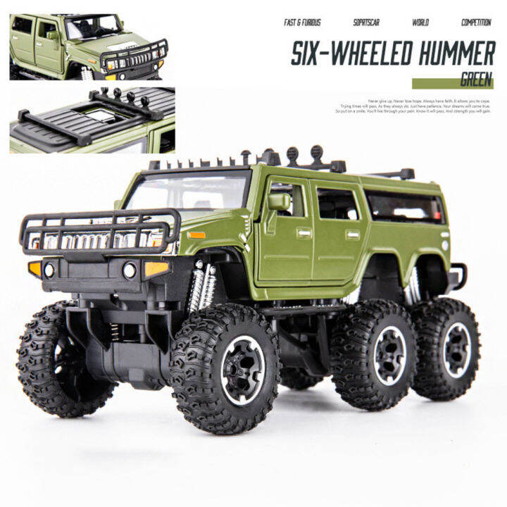 132-hummer-off-road-vehicle-model-alloy-diecast-suv-toy-models-with-7-doors-opend-rubber-tire-metal-car-for-childrens-toys