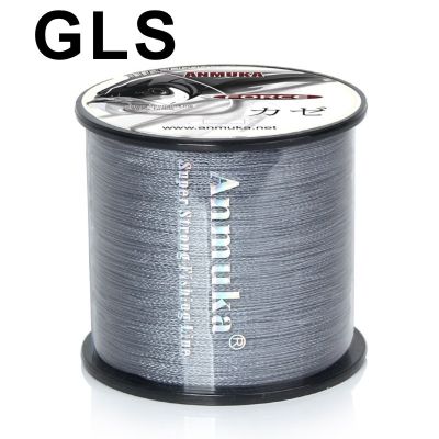 2020 GLS brand 300 meters imported raw silk eight strand braided PE line main line multicolored gray braided line fishing line