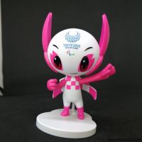 ตุ๊กตาทารก 2021Tokyo Olympic Games Series Olympic Mascot Miraitowa Pvc Toys Funko POP