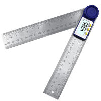 Digital Protractor 200mm 7 Inch Digital Angle Finder Protractor Ruler Meter Inclinometer Goniometer Level Electronic Angle Gauge