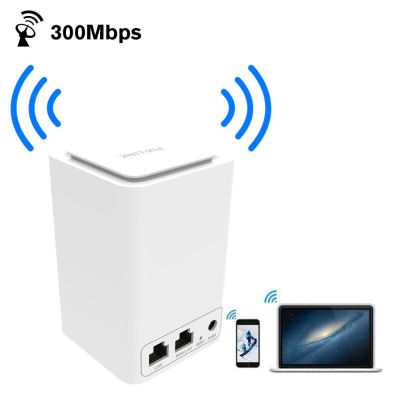 PIXLINK 300Mbps Wireless Router RepeaterAPWps WiFi Range Extender Mini Dual Network Built-in Antenna with RJ45 2 Port Wi-fi