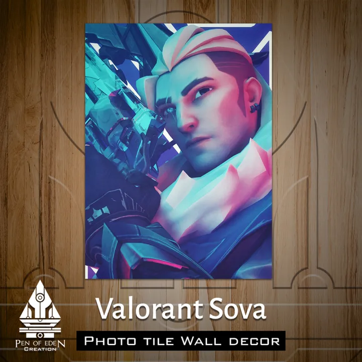 Valorant Sova Photo Tile Wall decor Lazada PH