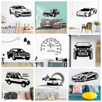 Excellent Stickers Car Speedometer Wall Sticker For Kids Room Vinyl Decals Car Sticker For Baby Wall Decal Wallpaper Wall Stickers Decals