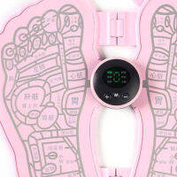 เครื่องนวดเท้าแบบพับได้ Automatic Intelligence 6 Mode 9 Gears EMS Electric Foot Massager Pad