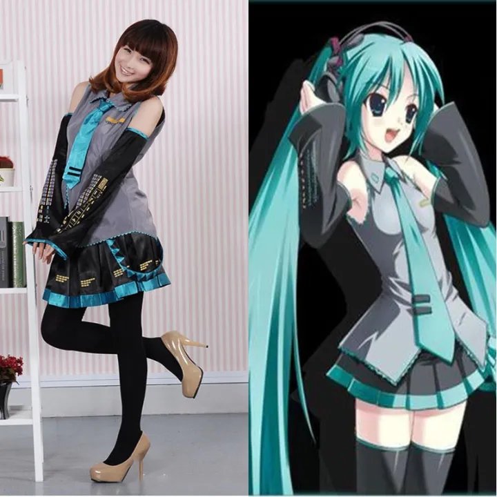 miku hatsune vocaloid cosplay