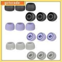 GOTORADE 6Pcs/3Pairs ป้องกันการหล่น หูฟัง ที่อุดหู เคล็ดลับหู เปลี่ยน หมวกหู ซิลิโคน