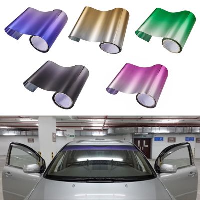 【CW】 20X150cm Car Front Windshield Sunshade Protector Window Tint Film Insulation Color Changing