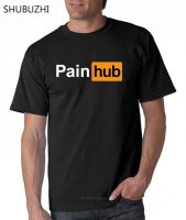 Painhub เสื้อยืดสำหรับผู้ชาย,เสื้อยืดผ้าฝ้ายเสื้อผู้หญิงเสื้อยืดฤดูร้อนแฟชั่นแฟชั่นไซด์ยุโรปเสื้อแบรนด์ผ้าฝ้าย