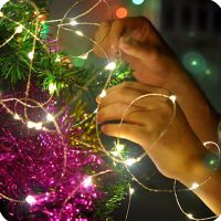 2M3M5M10M LED Silver wireCopper Wire 3AA Battery Operated LED Fairy String Light for Christmas Holiday Wedding Party lights