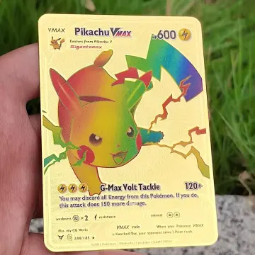 2023 Metal Pokemon Cards Letters Spanish Charizard Pikachu Gengar