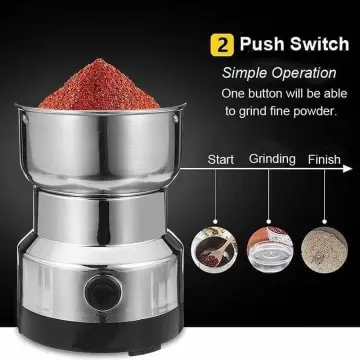  150W Small Electric Grinder Machine,Grain grinder,Ultra Fine  Dry Food Grinder,multifunction smash machine household electric grain  grinder,Coffee Bean Grinder for Daily Use : Home & Kitchen