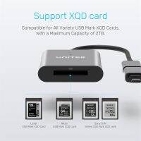 Unitek USB 3.1 Card Reader Aluminum XQD Memory Card Adapter for Sony M/G Series Windows Mac OS Computer with Type C Converter