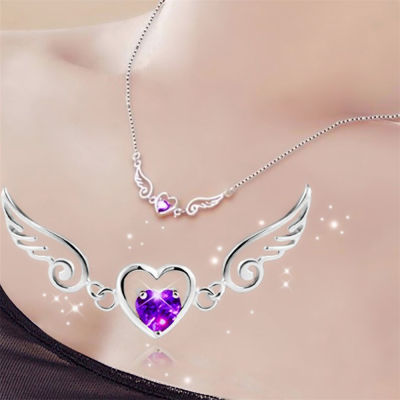 Birthday Gift Necklace Necklace For Women Fantasy Romance Jewelry Dream Girls Present Silver Plated Necklace