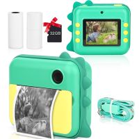 ❉ Children Instant Camera Print Camera For Kids 1080P Video Photo Digital Camera With Print Paper Birthday Gift For Child Girl Boy