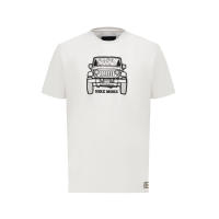 Khaki Bros. - คาคิบรอส - Round neck T-shirt - เสื้อยืดคอกลม - KM22K002 White