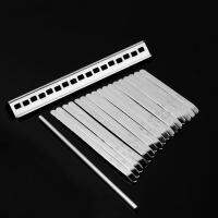 กุญแจทดแทนสำหรับชิ้นส่วนเปียโนนิ้วหัวแม่มือ17 Kalimba African Mbira โลหะผสมอลูมิเนียมเงิน