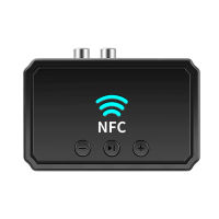 ตัวรับสัญญาณเสียงที่รองรับบลูทูธลำโพงไร้สาย Nfc พร้อม2 RCA 3.5มม. Aux อะแดปเตอร์เสียงเล่นสมาร์ท