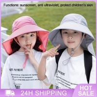 [hot]Cooling Childrens Hat Neutral Versatile Fisherman Hat Hat Summer Sun Cap All-match Girls Boys Sunscreen Hat 48-55cm Durable