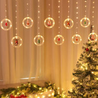 3M LED String Light Pine Needle Ring House Fairy Lamp Doll Ball Light Novelty Lamps New Year Decoration Christmas Gift for Kids