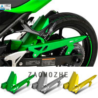 อุปกรณ์เสริมมอเตอร์ไซค์ฝาครอบป้องกันบังโคลนหลัง CNC สำหรับ Kawasaki Ninja400นินจา400 2018 2019 2020 2021