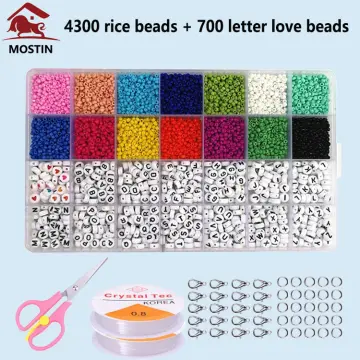 Ageneral Glass Beads Set For Jewelry Making Bracelets Arts And Crafts Seed  Pony Alphabet Letters Gift For Women Kids @ Best Price Online