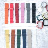 HOT สีใหม่!! สาย Apple Watch แบบ Leather Loop 38/40, 42/44 mm.41mm 45mm สายแอปเปิ้ลวอช iwatch 7 6 5 4 3 2 1