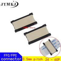 2ชิ้น FPC FFC สายแบนบอร์ดเชื่อมต่อขยายระยะพิทช์0.5มม. 20624 20706 20861 105C 60โวลต์ VW-1 24 30 40 50ขั้วต่อ60PIN