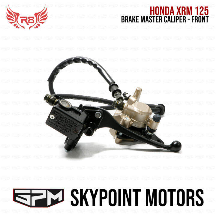 R8 BRAKE MASTER CALIPER FOR XRM 125 FRONT (9856157) Lazada PH