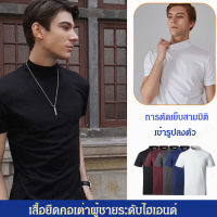 bungee เสื้อยืดผู้ชายแบบคอกลมสไตล์คลาสสิค