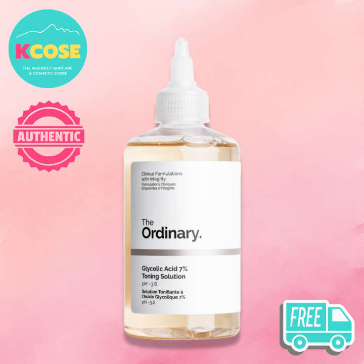 THE ORDINARY Glycolic Acid 7 Toning Solution 240ml (Exp Jul 2024