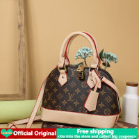 HOT”【Lock】2021ใหม่LV Alma BBกระเป๋าถือOriginalกระเป๋าสำหรับสตรีขายแท้เชลล์กระเป๋าแฟชั่นสไตล์เกาหลีPuหนังพิมพ์Cross Bodyกระเป๋าสะพายไหล่กระเป๋าเหรียญกระเป๋าถือกระเป๋ากระเป๋า