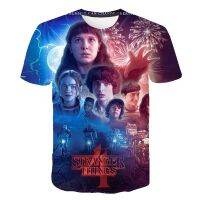 Strange 3D Baby Printing Cartoon Things 4 T-shirts Summer Clothing Boys and Girls Fashion New Style Top 4-14 Years Old