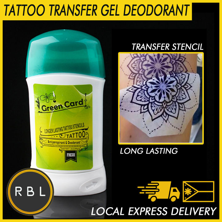 How To Apply Tattoo Stencil With Deodorant  Without Deodorant Safely Every  Single Time  Tattoofancy