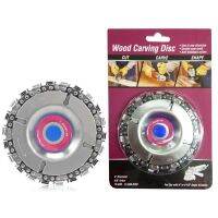 Telecorsa ใบเลื่อย 4 นิ้ว ฟันโซ่ Wood Carving Disc รุ่น WoodCravingDisc-01B-J1