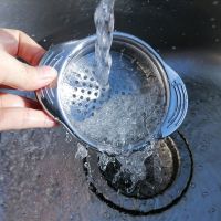 ✵♀▣ Stainless Steel Food Can Strainer Sieve Tuna Press Lid Oil Remover Drainer Can Water Filter Colander Kichen Tool