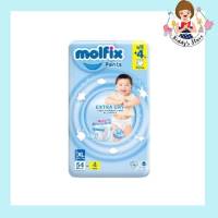 Molfix ผ้าอ้อมเด็กโมลฟิกซ์ เอ็กซ์ตร้า ดราย แพ้นส์ XL 54+4 ชิ้น