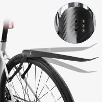 Road Bike Fender Set Lightweight Quick Release Universal Simple Installation Rear Front Bicycle Mud Guard Bike Accessories