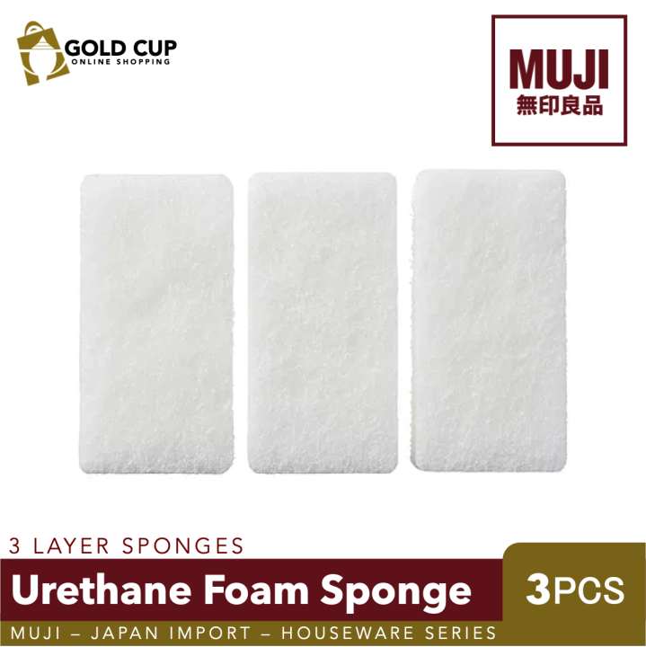 MUJI Urethane Foam 3 Layers Sponge Lazada PH
