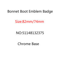 20ชิ้นล็อต82มิลลิเมตร74มิลลิเมตรโครเมี่ยมฐาน Bonnet B oot สัญลักษณ์ตราด้านหน้าด้านหลังลำต้นโลโก้ E46 E39 E38 E90 E60 X3 X5 X6 3