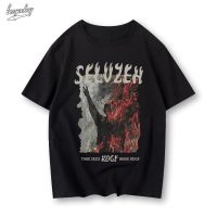 New FashionBasic local brand mens t-shirt BEEYANBUY black wide unisex 100% cotton unisex t-shirt 2023