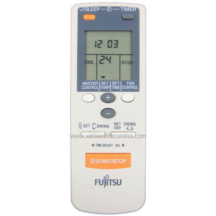 FUJITSU aircon รีโมทคอนล ARJE6เปลี่ยน Lazada.co.th